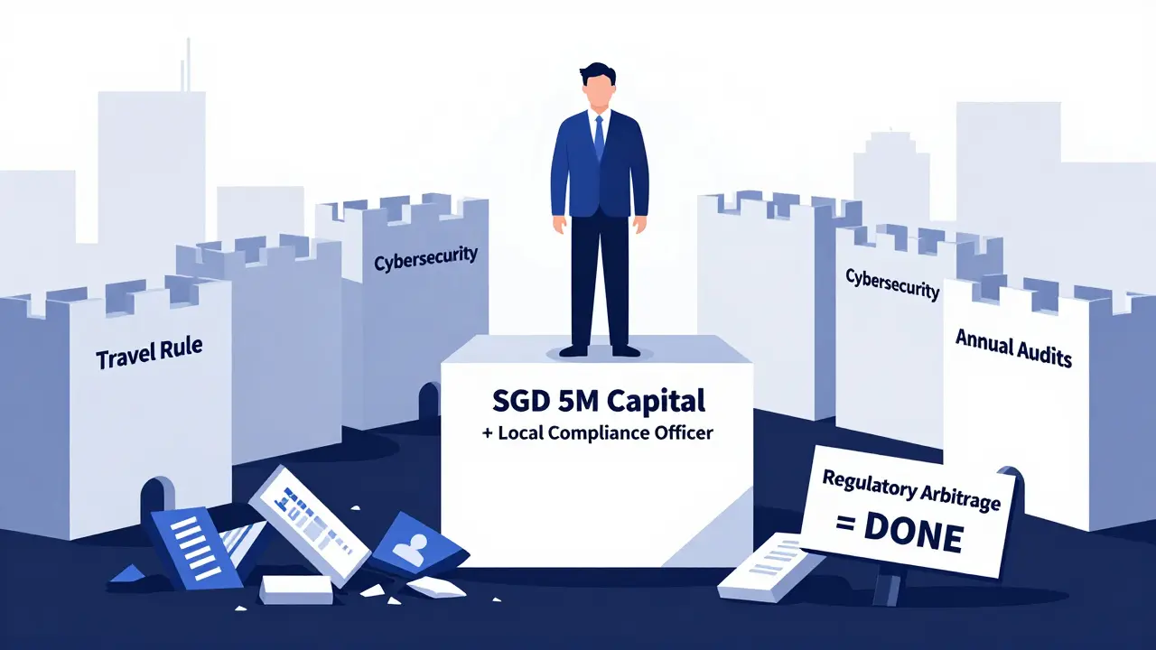 One compliant crypto firm stands fortified by strict regulations while hundreds of failed firms lie in ruins.