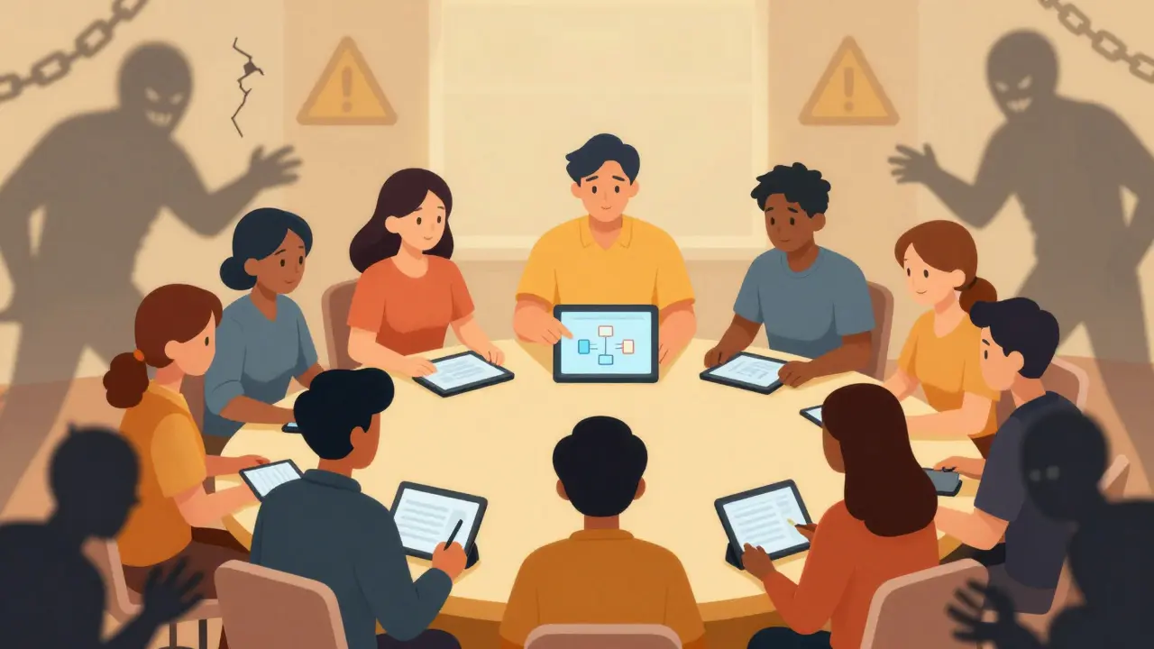 Community learning about crypto risks together