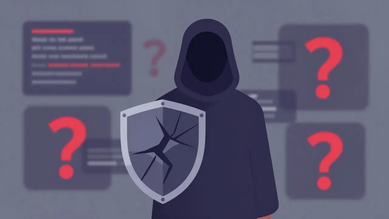 Anonymous masked figure representing hidden crypto founders